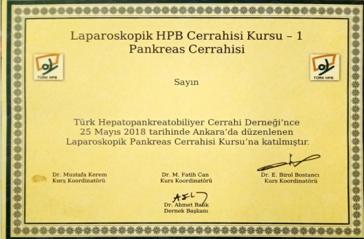 Sertifikalar